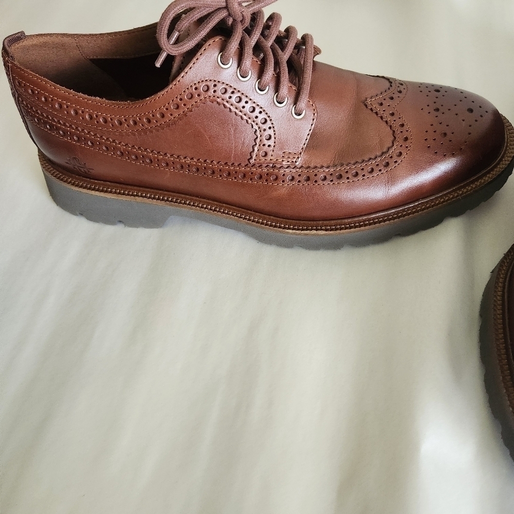 Cole Haan Men's American Classics Longwing Oxfords Brown 10.5 M work Careerwear - Picture 9 of 13